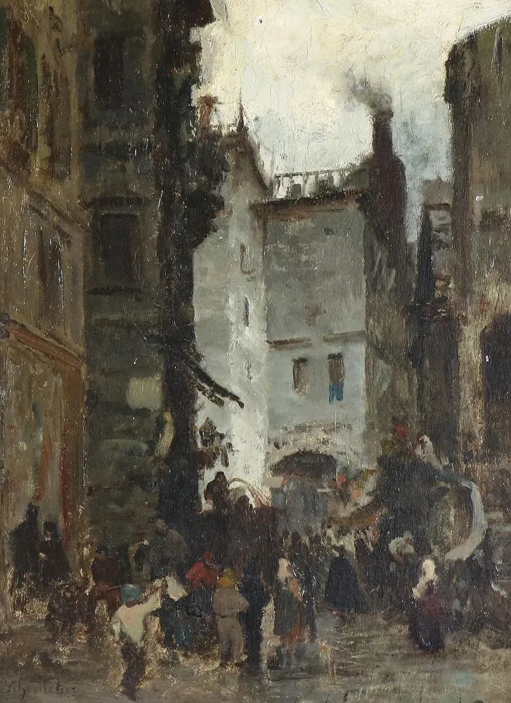 Schönleber, Gustav – (1851 Bietigheim - Karlsruhe 1917)