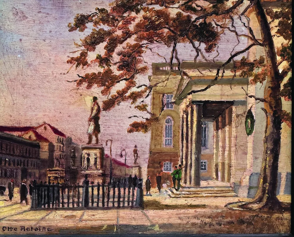 Antoine, Otto (1865 Koblenz - 1951 Unteruhlingen) – Berlin - Unter den Linden