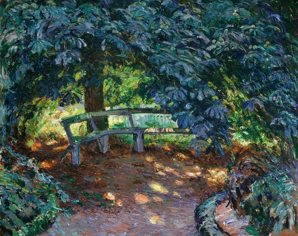 Gotzmann-Conrad, Emmy (1881 Frankfurt/M. - 1950 Berlijn) – Onder de kastanjebomen