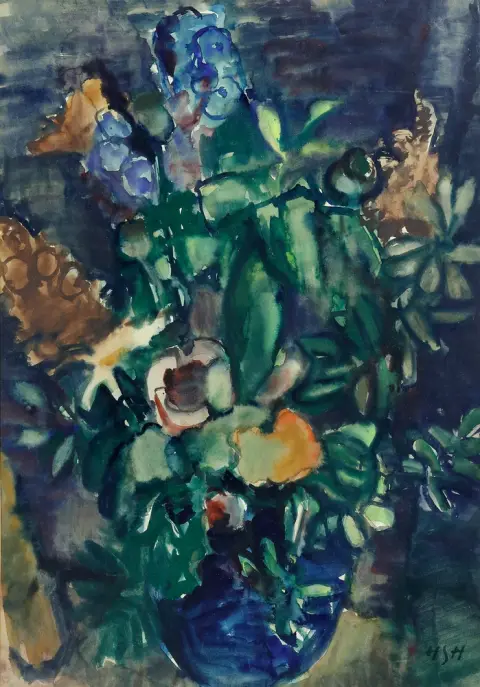 Holtz-Sommer, Hedwig (1901 Berlin - 1970 Wustrow) – Nature morte de fleurs