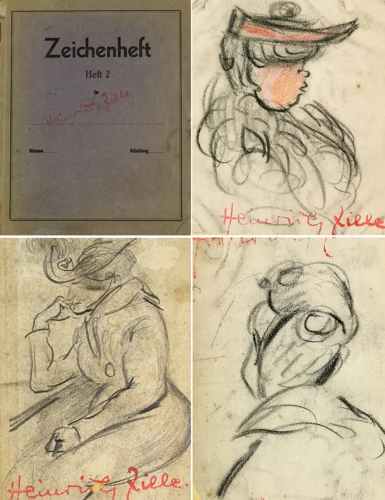 Zille, Heinrich (1858 Radeburg b. Dresden - 1929 Berlin)Figurenstudien