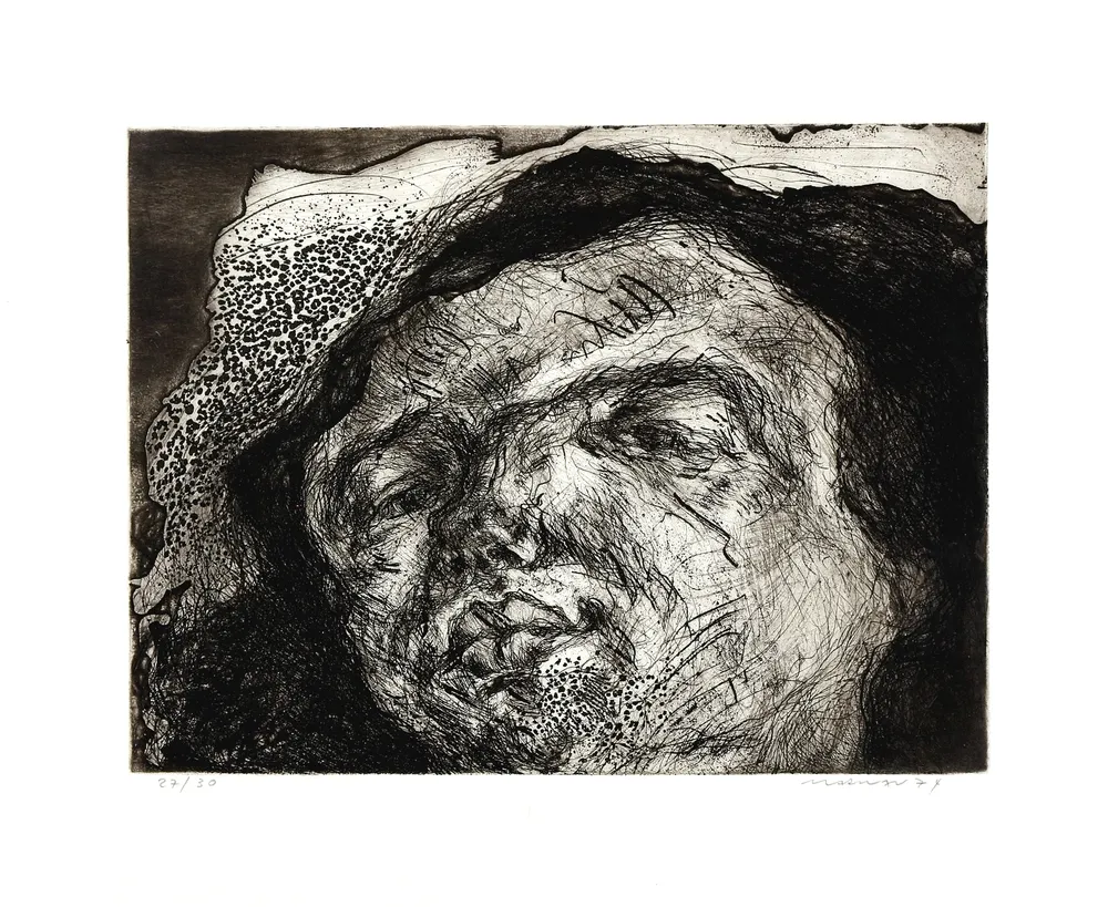 Marwan (c.-à-d. Kassab-Bachi Marwan, 1934 Damas/Syrie - 2016 Berlin) – Tête
