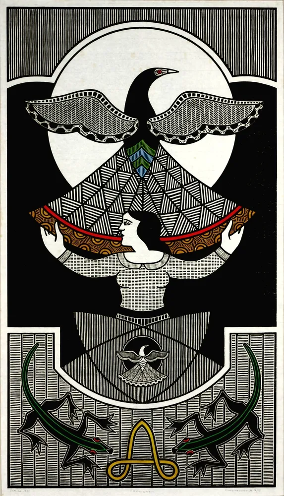 Samico, Gilvan (1928 Recife, Brazilië - 2013 aldaar) – O Enigma