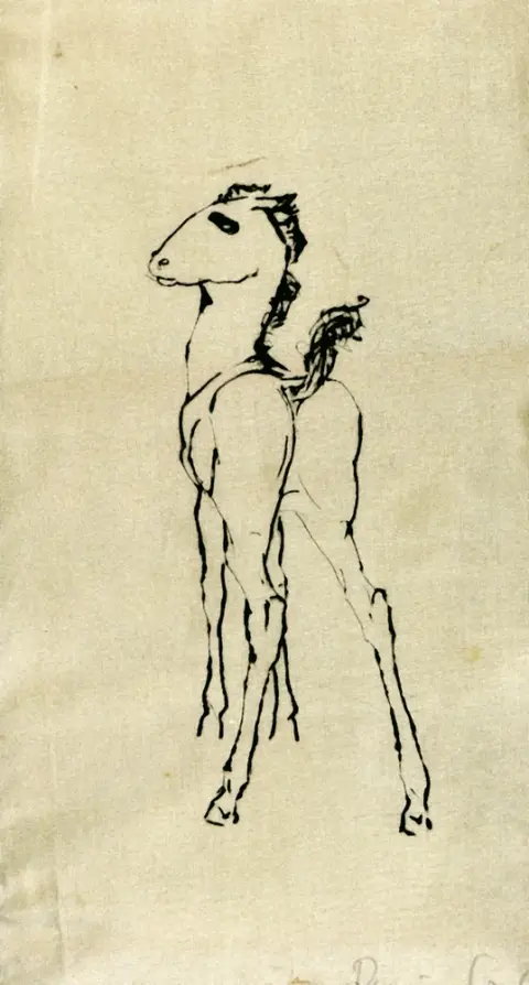 Sintenis, Renée (1888 Glatz/Silezië - 1965 Berlijn) – Staand veulen