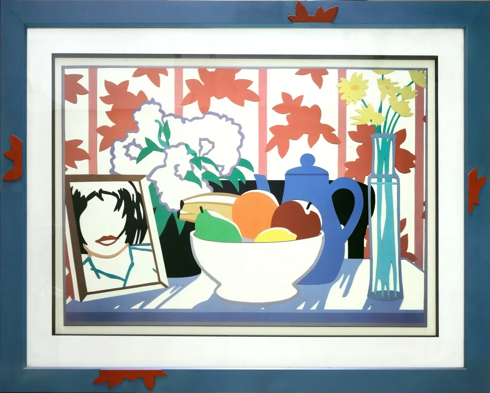 Wesselmann, Tom (1939 Cincinnati, Ohio - 2004 New York) – podle Still life with fruit, flowers and Monica