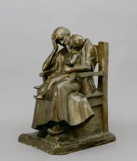 Bernewitz, Carl Hans (1858 Blieden, Koerland, nu Blidene - 1934 Kassel) – Moeder en kind
