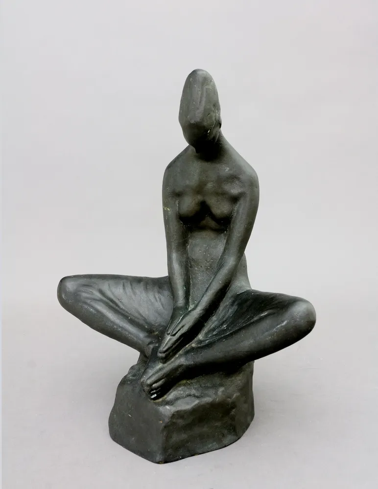 Mestrovic, Ivan (1883 Vropolje, Königreich Kroatien und Slawonien, Österreich-Ungarn - 1962 South Bend, Indiana, USA) Sitzende mit…