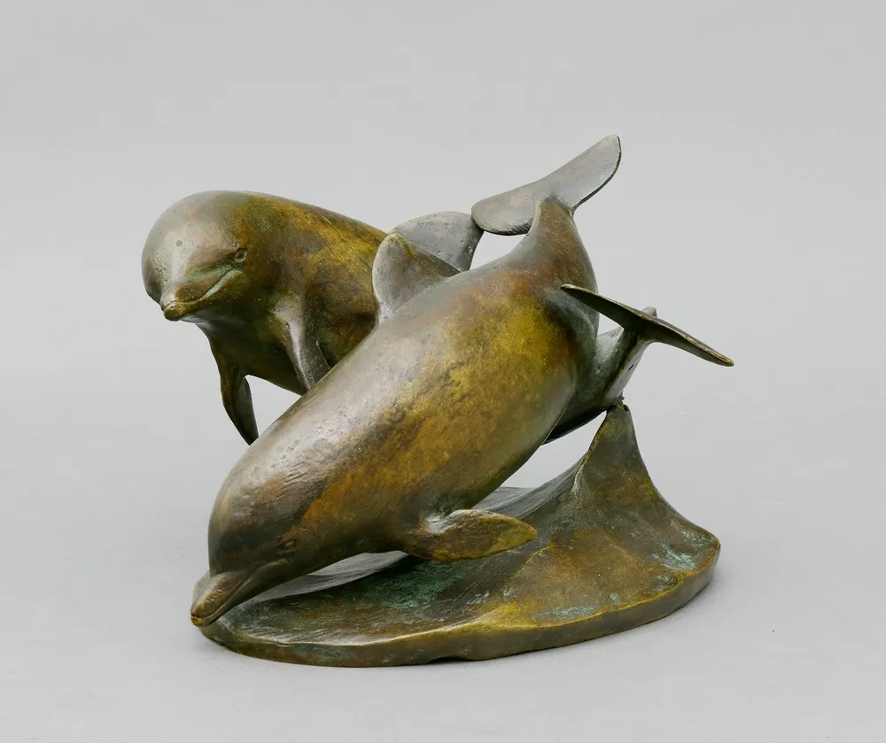 Stiller, Rose-Maria (1920 Berlin - 1990 ibid.) – Deux dauphins