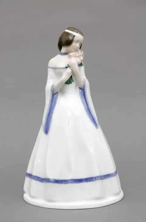 Figurine, Rosenthal, Selb, vers 1914, roses