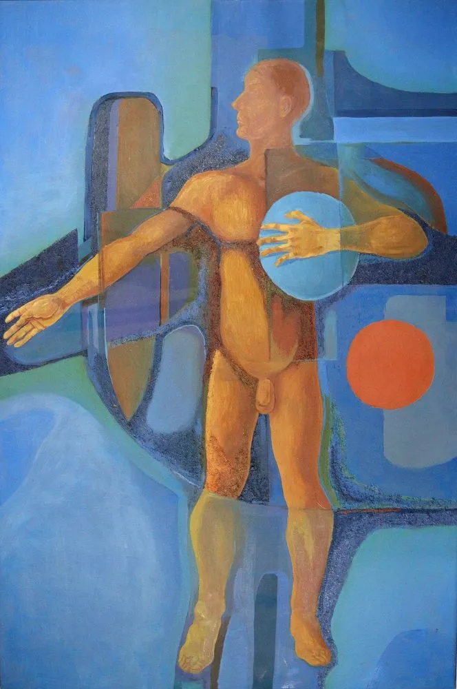 Unbekannter Künstler. – Figurative Komposition