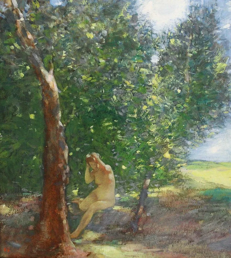 Völkerling, Hermann – (1875 Wroclaw - Sunset 1925)
