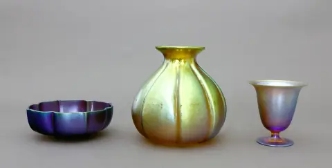 Vase, WMF Myra, Geislingen, 1936 Verre incolore