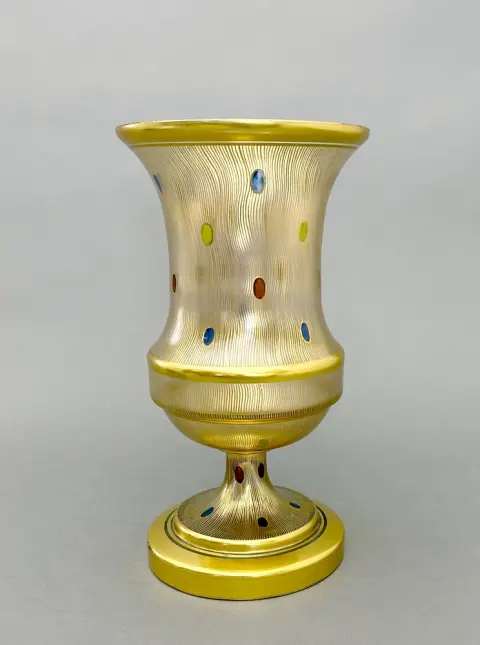 Vase sur pied, Allemagne, entre 1930 - 1960 Pièce unique