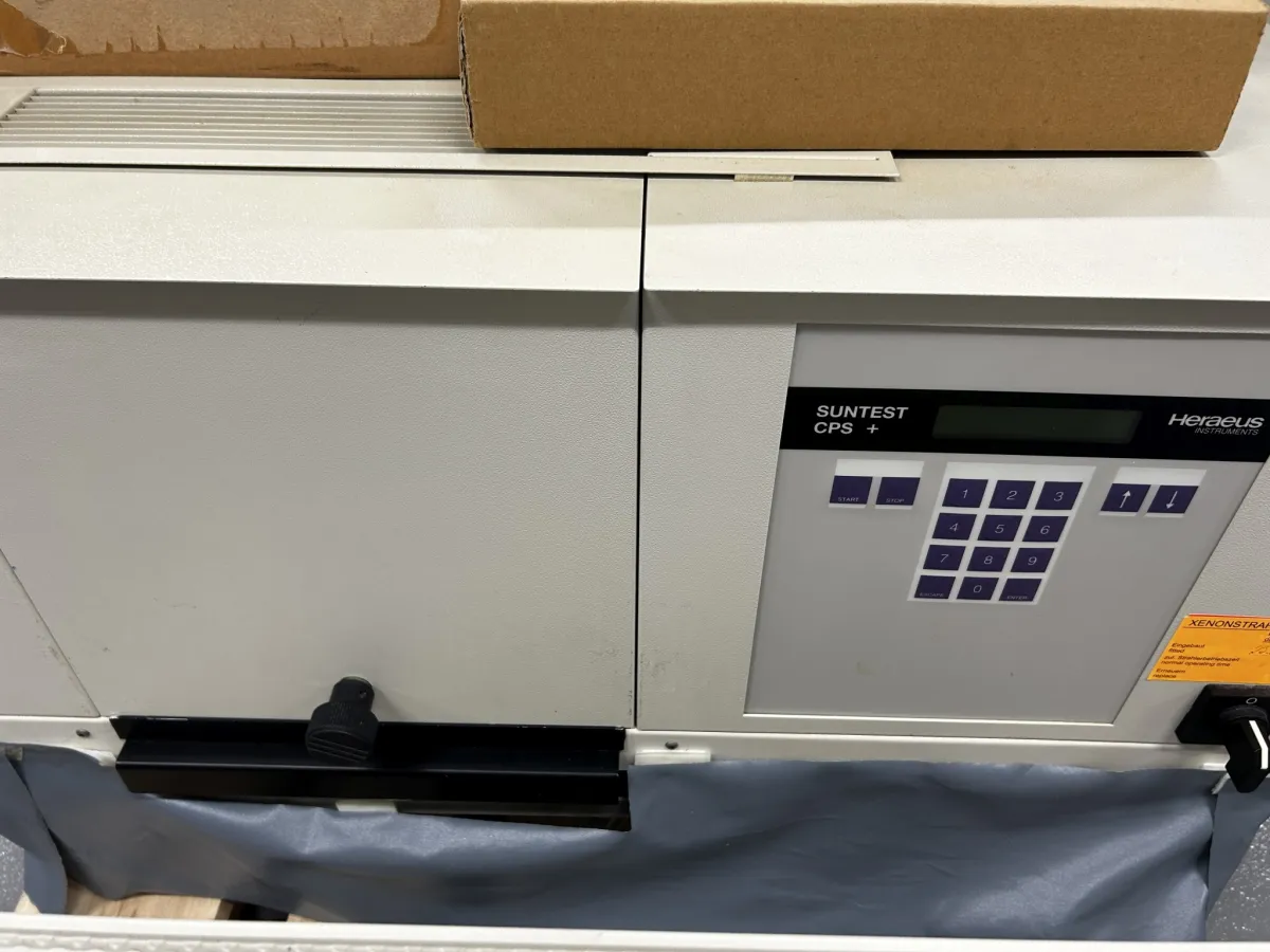 Verweringstester Heraeus Suntest CPS +