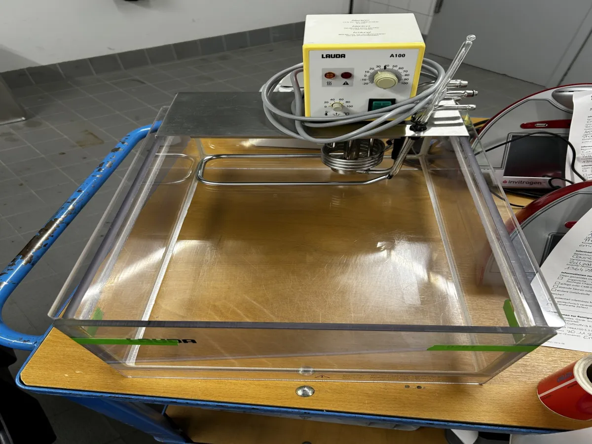 Laboratorium warmtethermostaat Lauda A 120 T