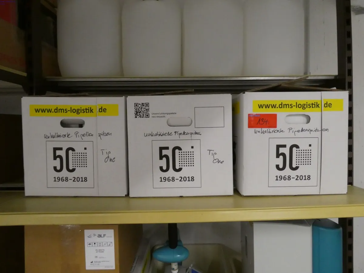 1 partij pipetpunten