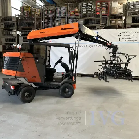 Straatsteenlegmachine OPTIMAS PaveJet S19