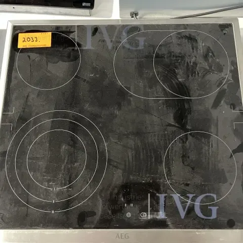 Ceramic hob AEG 60CAD55ZO