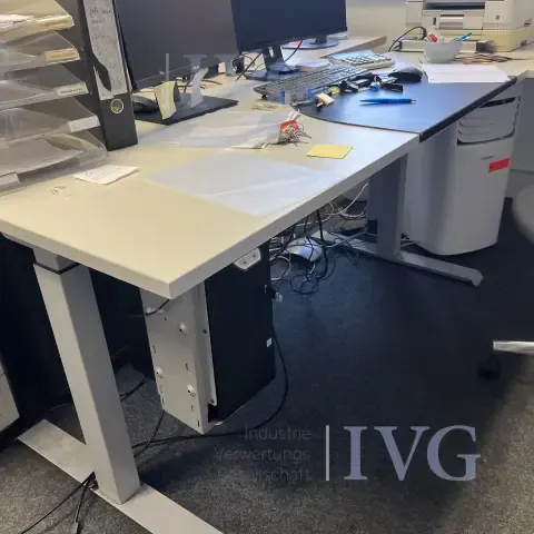 Bureau à hauteur réglable électrique