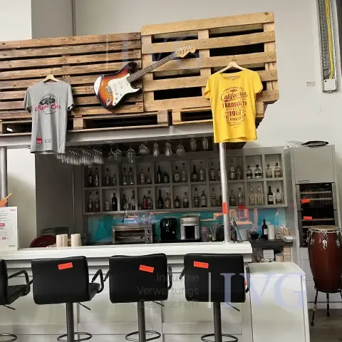 Bar counter unit