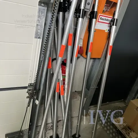 Aluminium clamping bars NTG 1800-2170 mm