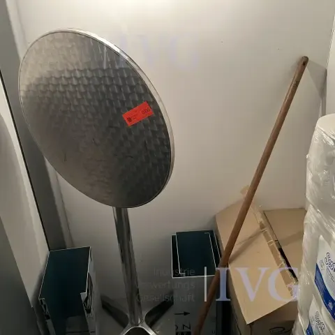 Stolik wysoki aluminiowy
