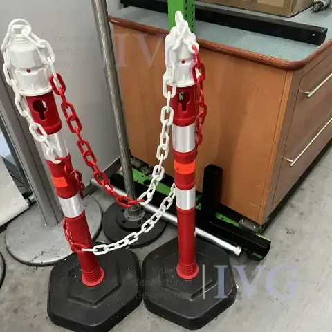 Barrières en plastique