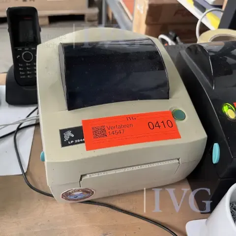 ZEBRA LP2844 label printer