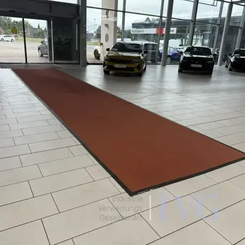 Tapis d'entrée (rouge)