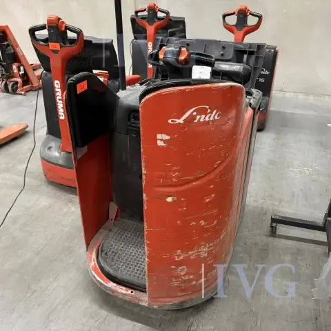 E-Mitfahr-Niederhubwagen LINDE T20 SP