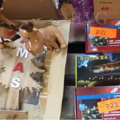 Lot d'éclairages de sapin de Noël