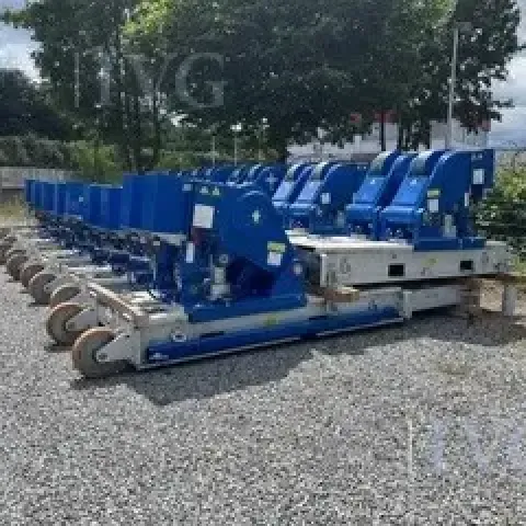 Mobile container rotating device / roller stand MECHACON - HEINRICHSGLÜCK TR150M-ST
