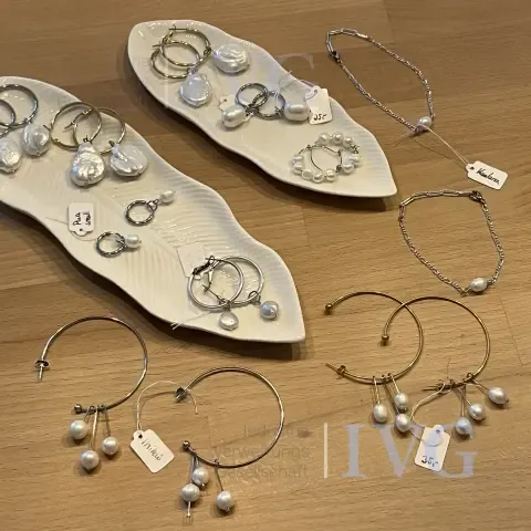 Lot de bijoux de mariée