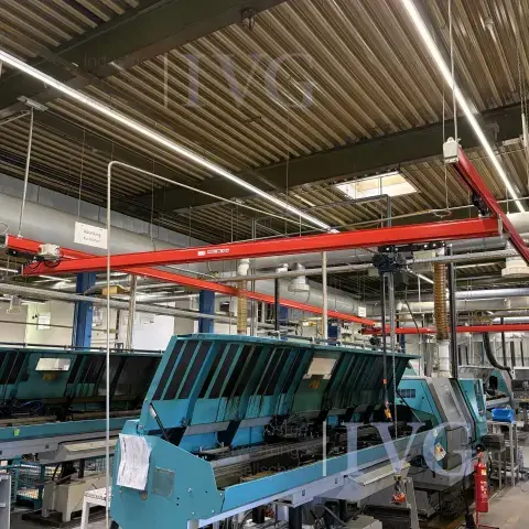 Installation de grue DEMAG KBK 125 kg / KBK 500 kg