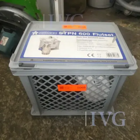 RVS dompelpomp set voor vuil water NOWAX STPN 600 Flutset