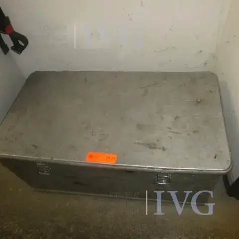 Boîte de rangement en aluminium