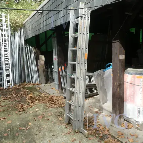 Aluminium uitschuifbare ladder LAYHER