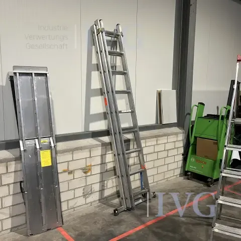 Aluminium schuifladder
