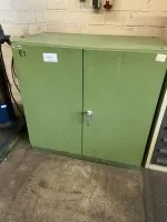 1 metal tool cabinet Dick, low