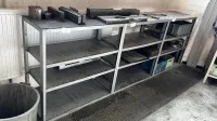 3 plug-in shelving units