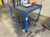 4 transport trolleys, 2-tier