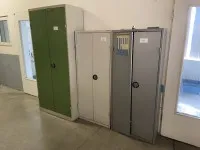 4 metal tool cabinets