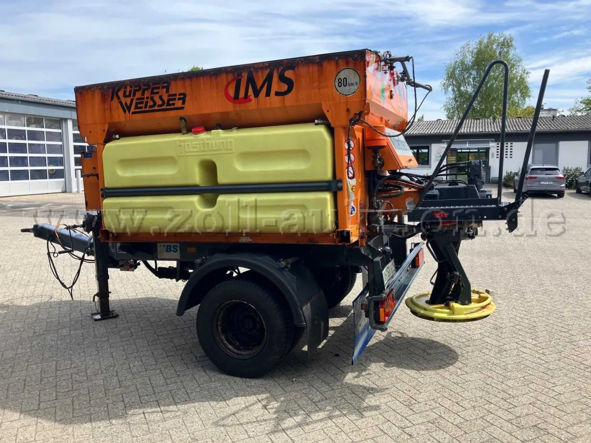 1 Küpper Weisser 3.5 m³ trailed spreader with FS 30 spreading technology