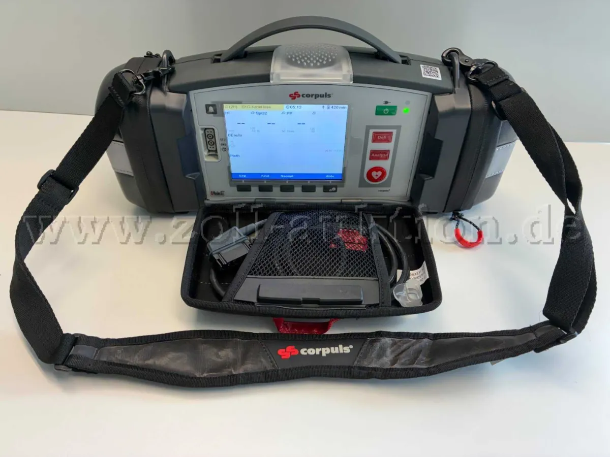 1 Corpuls C1 defibrillator combinatie