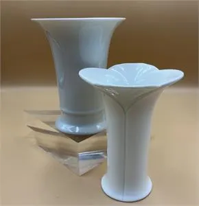2 фарфоровые вазы Villeroy & Boch и AK Kaiser
