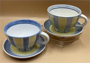 2 Keramik Kaffeetassen Hedwig Bollhagen
