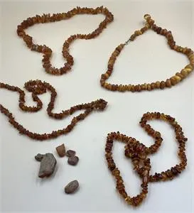 1 Posten Bernstein-Schmuck