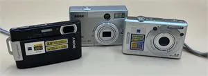 3 cameras - Sony and Revue
