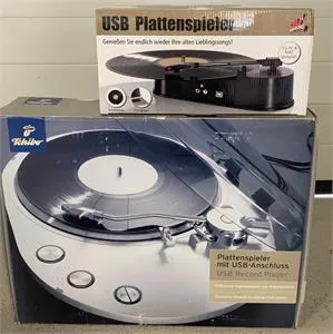 2 Plattenspieler OVP