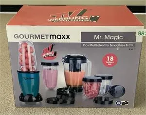 1 Smoothie-Maker Set - GOURMETmaxx - Mr. Magic - OVP